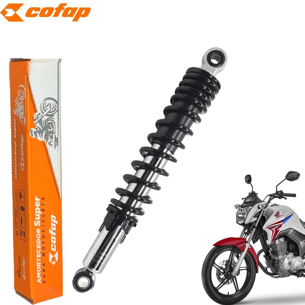 Amortecedor Honda Fan Titan 150 160 Original Cofap 1 Unidade Com Regulador em Oferta na Shopee