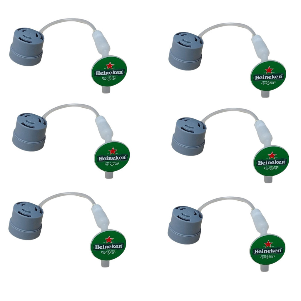 Kit C/ 6 Tubo Chopeira Krups Beertender Heineken