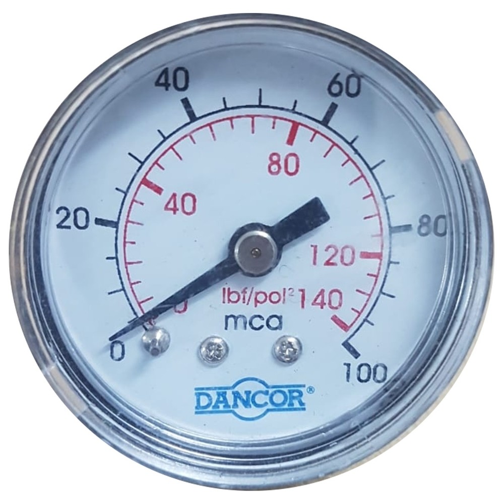 Manometro Radial Dancor 100MCA 1/8NPT