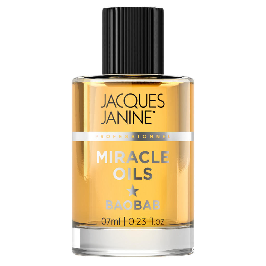 Óleo Reparador Pontas Miracle Oils Baobab Jacques Janine 7ml em Oferta na Shopee