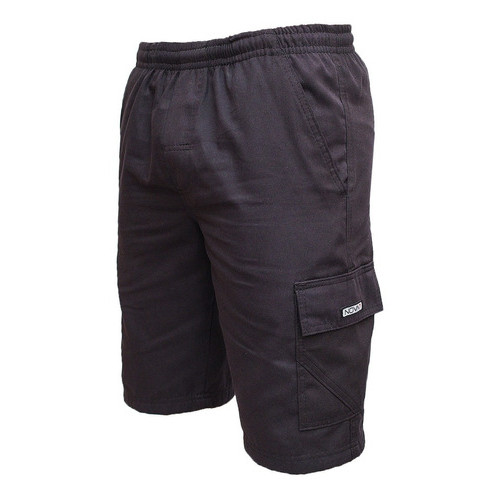 Bermuda Masculina Brim Extra Plussize Grande Uniforme Casual em Oferta na Shopee