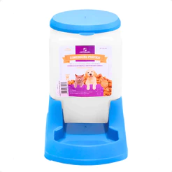 Comedouro Automatico Cachorro Gato Prático 3 litros - Alvorada Azul