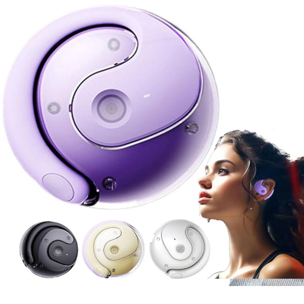Bluetooth Sem fio Fone de ouvido Ergonômico TWS Suporte Orelha Pendurada Anti-queda