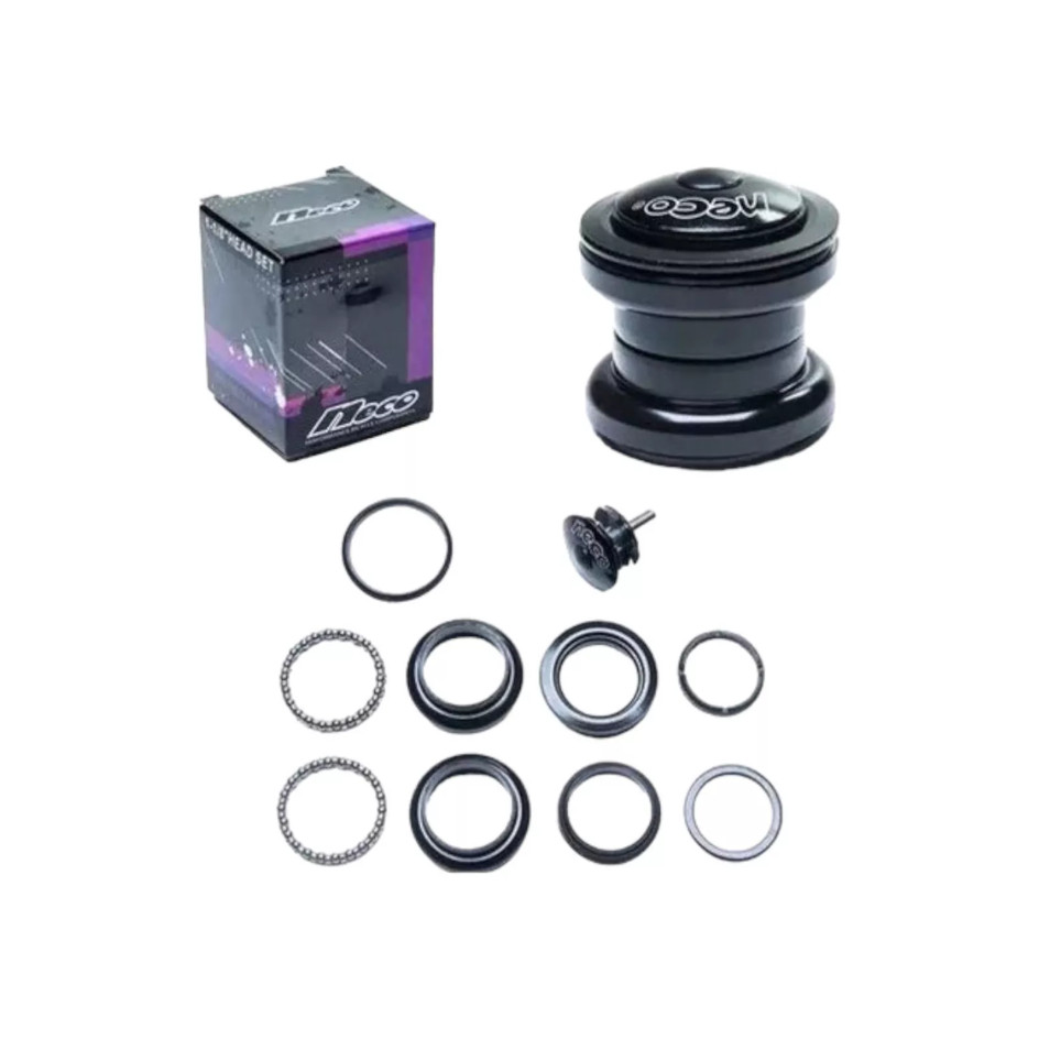 Movimento Caixa de Direção 1-1/8 Over Aheadset Neco - Sports & Outdoors