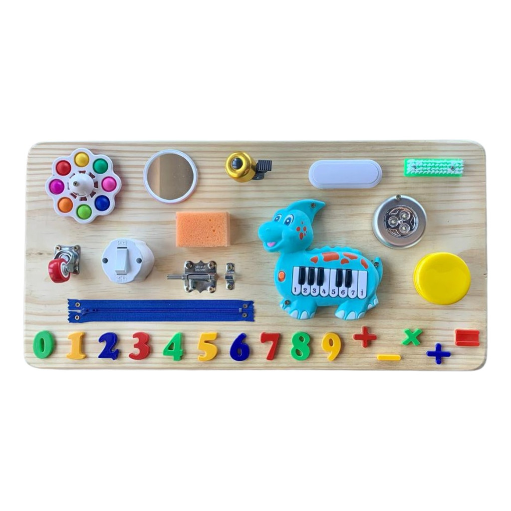 Painel Sensorial Infantil Brinquedo Montessori Atividades