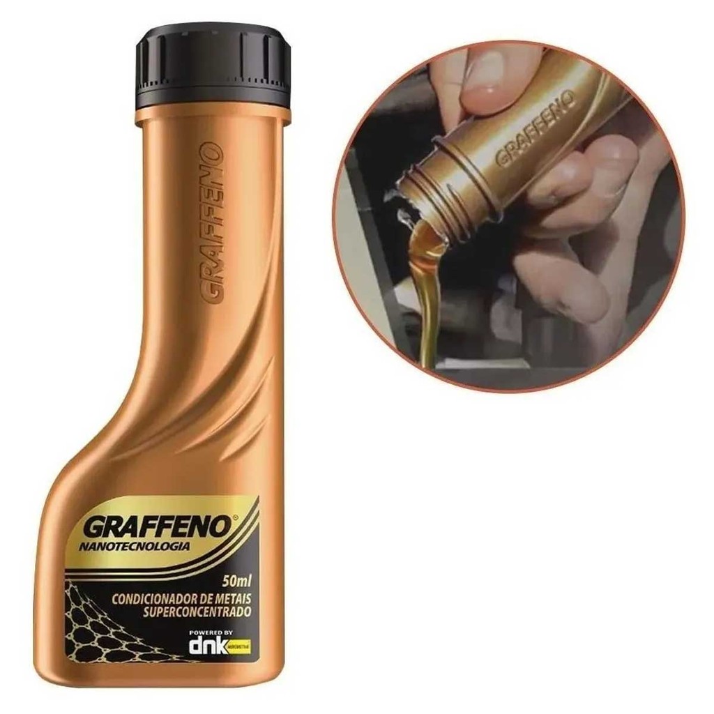 Condicionador De Metais Graffeno ORIGINAL Nanotecnologia Auto 50ml · foto 2