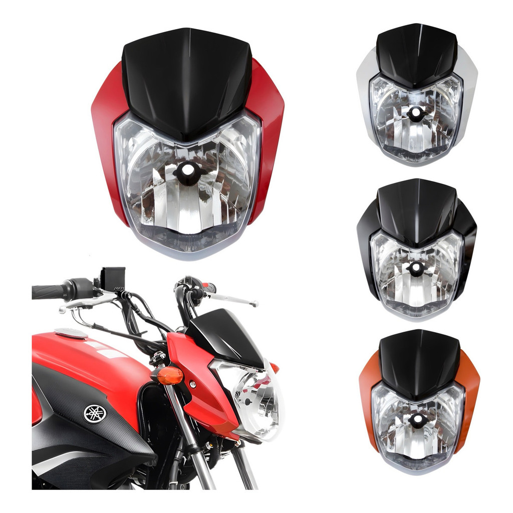 Frente Farol Yamaha Factor 125 150 2016 Até 2024 Todas Cores em Oferta na Shopee