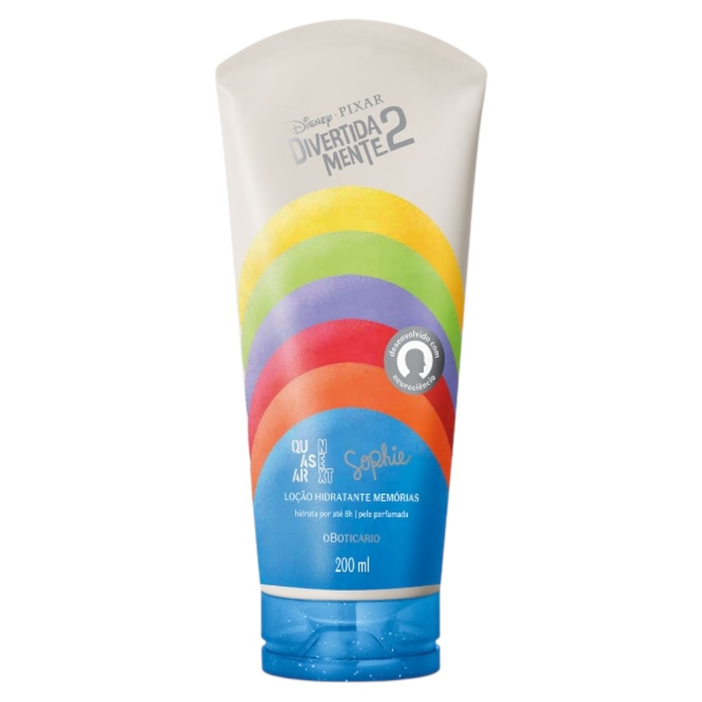 Loção Hid Corp Sophie Quasar Next Divertida-Mente 2 200ml