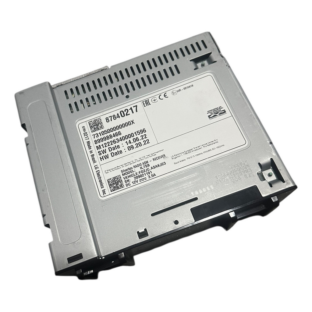Módulo Multimídia Tracker Onix 2020 A 2023 87840217 Original