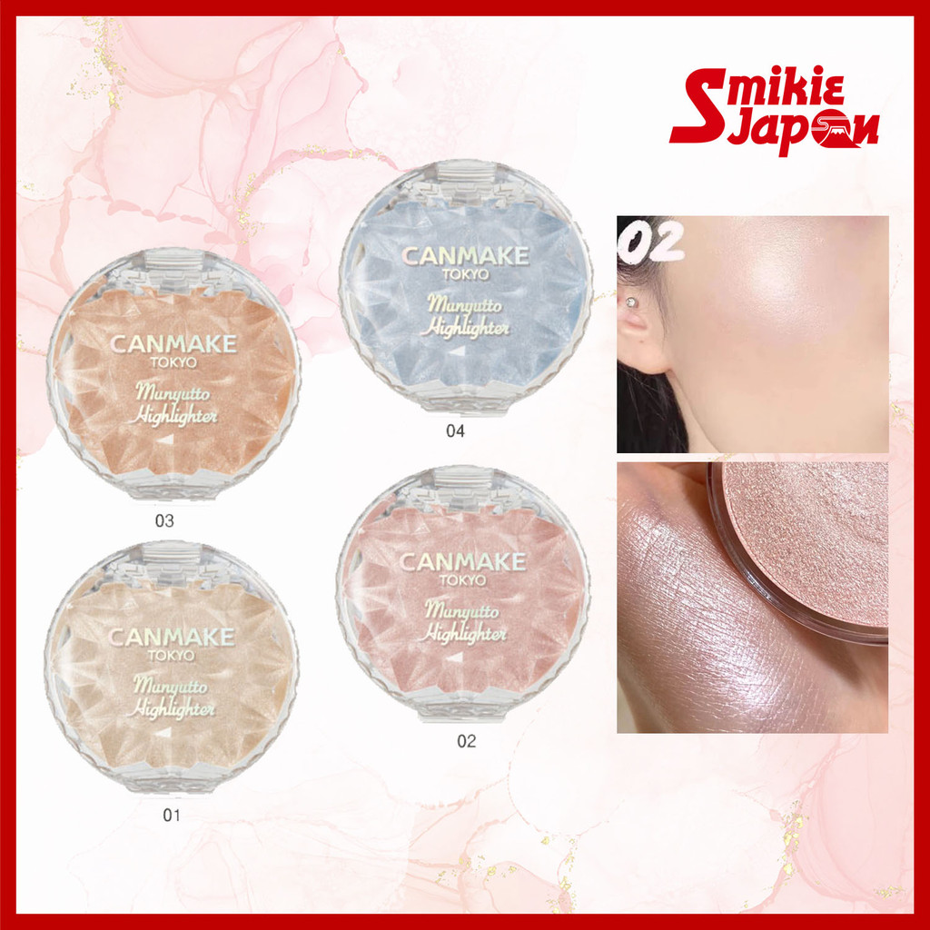 Canmake Tokyo Cream Munyutto Highlighter 3.8g Raw Rare Direto Do Japão