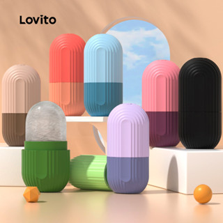 Lovito Casual Simples Acalma Rosto Massagem Facial Limpeza Ferramentas De Cuidados Faciais Para Mulheres LCS09097 em Oferta na Shopee