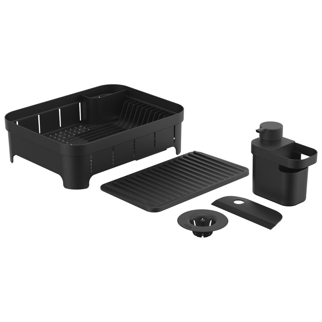 Kit organize sua pia Ou 5 peças Linha Trium - Preto