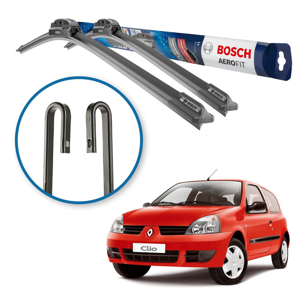 Palheta Limpador Parabrisa Original Bosch Renault Clio 1999 A 2017