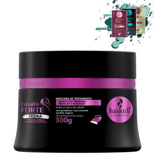 Máscara Haskell Cavalo Forte Hidra 300gr em Oferta na Shopee