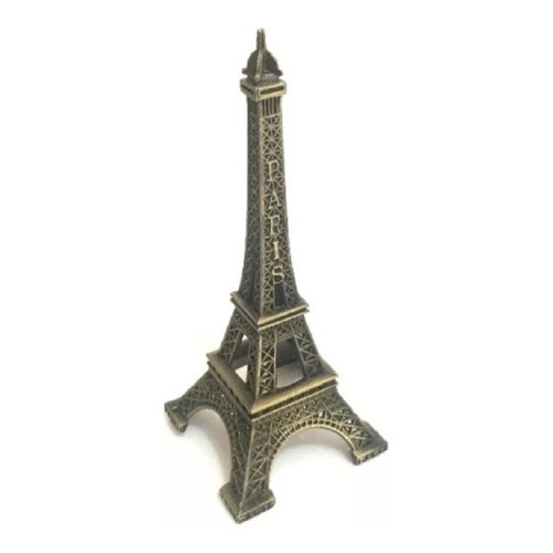 Souvenir Miniatura da Torre Eiffel em Metal com 25 cm - Souvenir Lembrancinha de Viagem Paris França