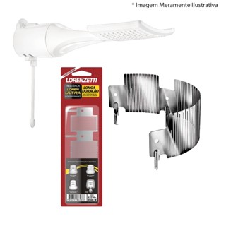 Resistência Loren Shower Ultra 5500W 110V Lorenzetti em Oferta na Shopee