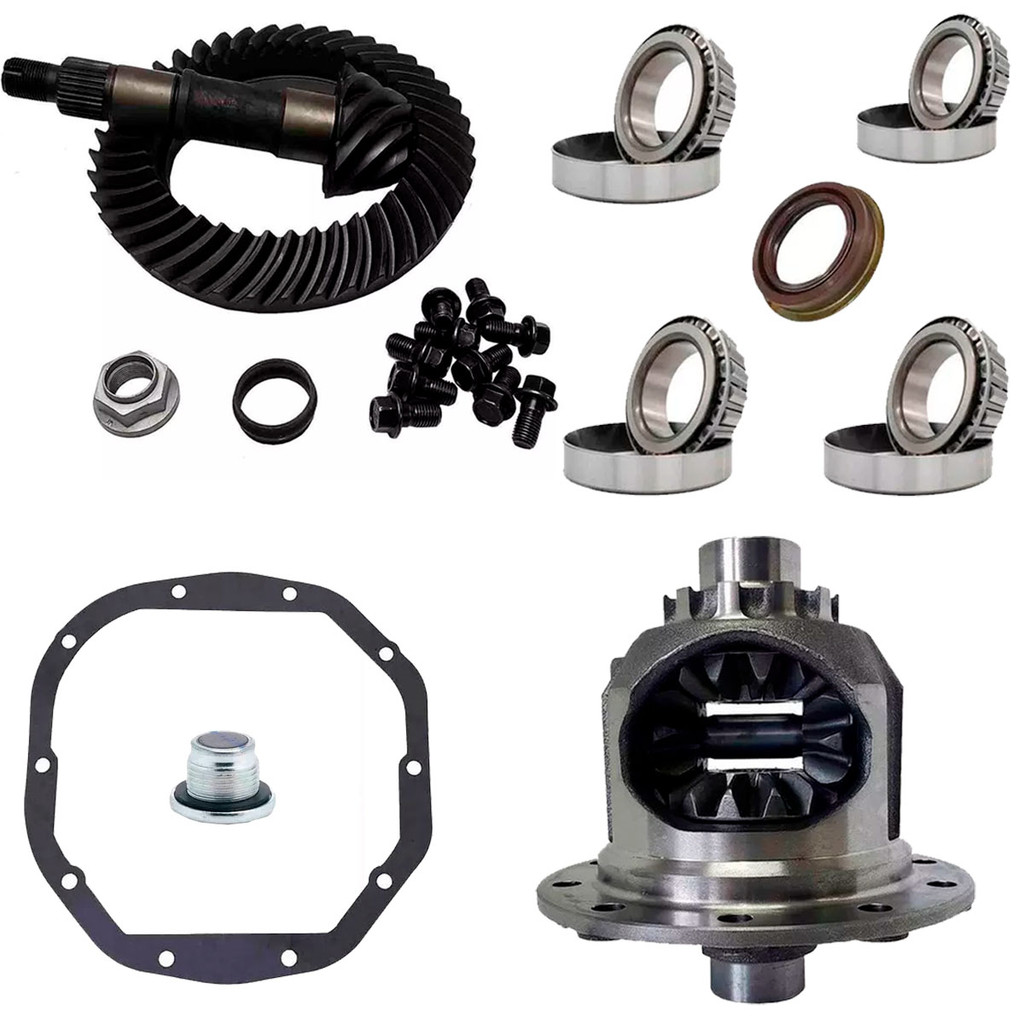 Kit Diferencial Traseiro VW Delivery Express 2017 a 2021 Coroa Pinhão - Caixa Satelite  Rolamento Pinhão