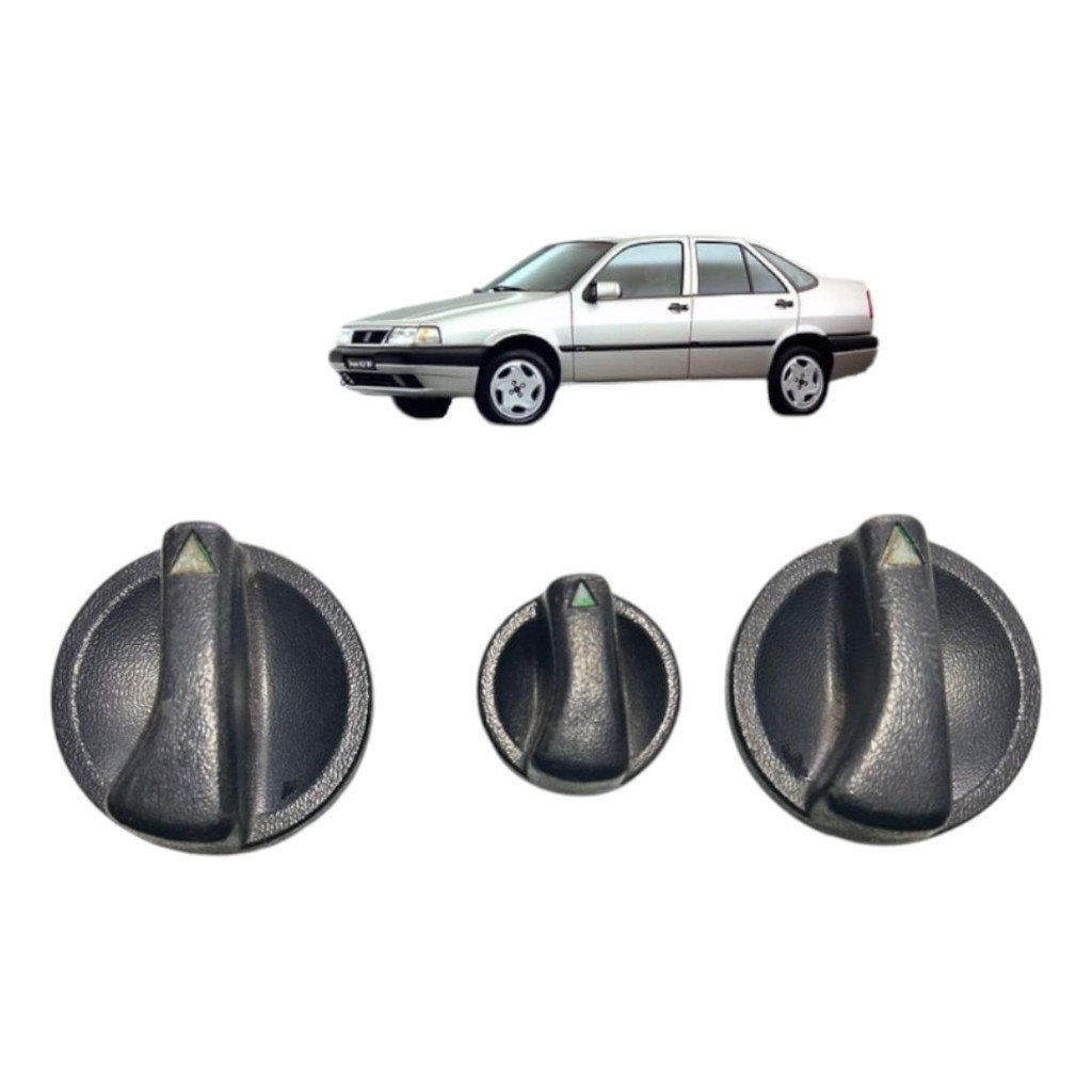 Kit Botao Comando Ar Condicionado Fiat Tempra 1991 A 1995