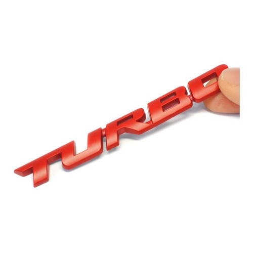 Adesivo 3d Metal Turbo Carro Auto Estilo Car Decal Bmw Gm Vw