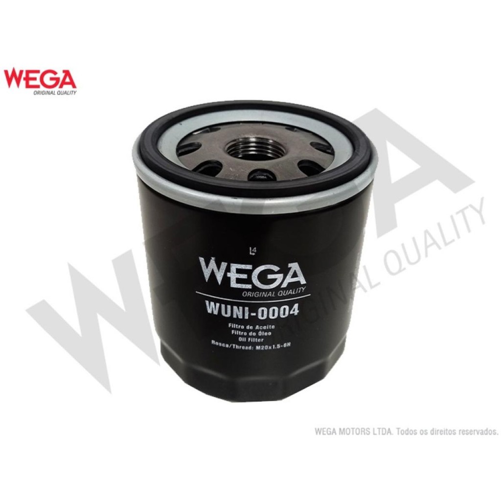 Filtro óleo Renault Trafic 1995 a 1999 Wega WUNI-0004 - Automobiles