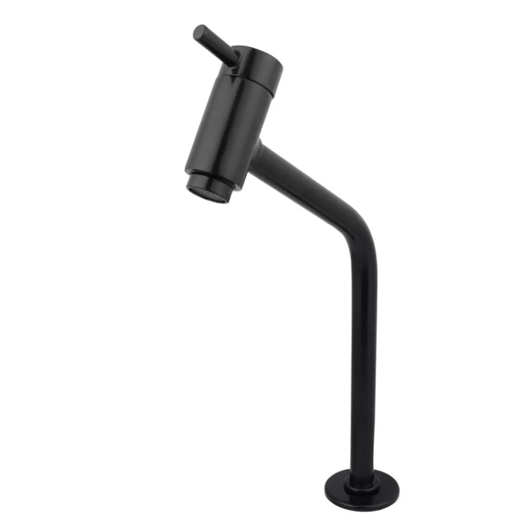 Torneira P/ Cuba Banheiro Mesa Bancada Luxo Preta 1/4v em Oferta na Shopee