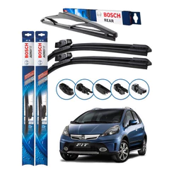 Palheta Diant E Traseira Para-brisa Bosch Fit 2009 A 2014