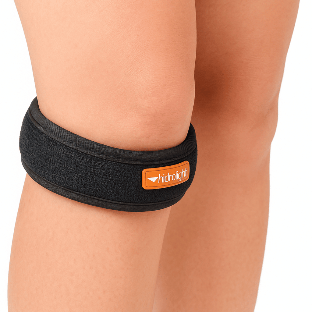 Joelheira Sub Patelar Ajustável Suporte Tendinite Compressão Prevenção Lesões Premium PivaStore em Oferta na Shopee