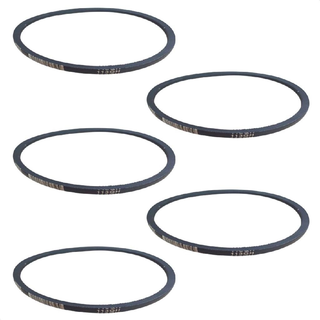 Kit 5 Correia Lavadora Brastemp Bwc09 Bws15 Bwb09 360480 V