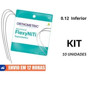 TOP: Arco Fio Flexy NiTi C/10 Para Aparelho Ortodôntico Superelástico ALX - Orthometric em Oferta na Shopee