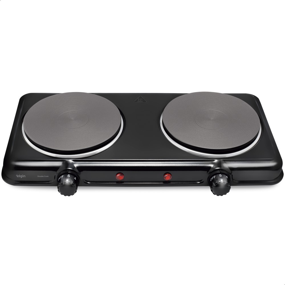 Fogão Elétrico Portátil 2 Bocas 2000W FG02 Elgin 127V
