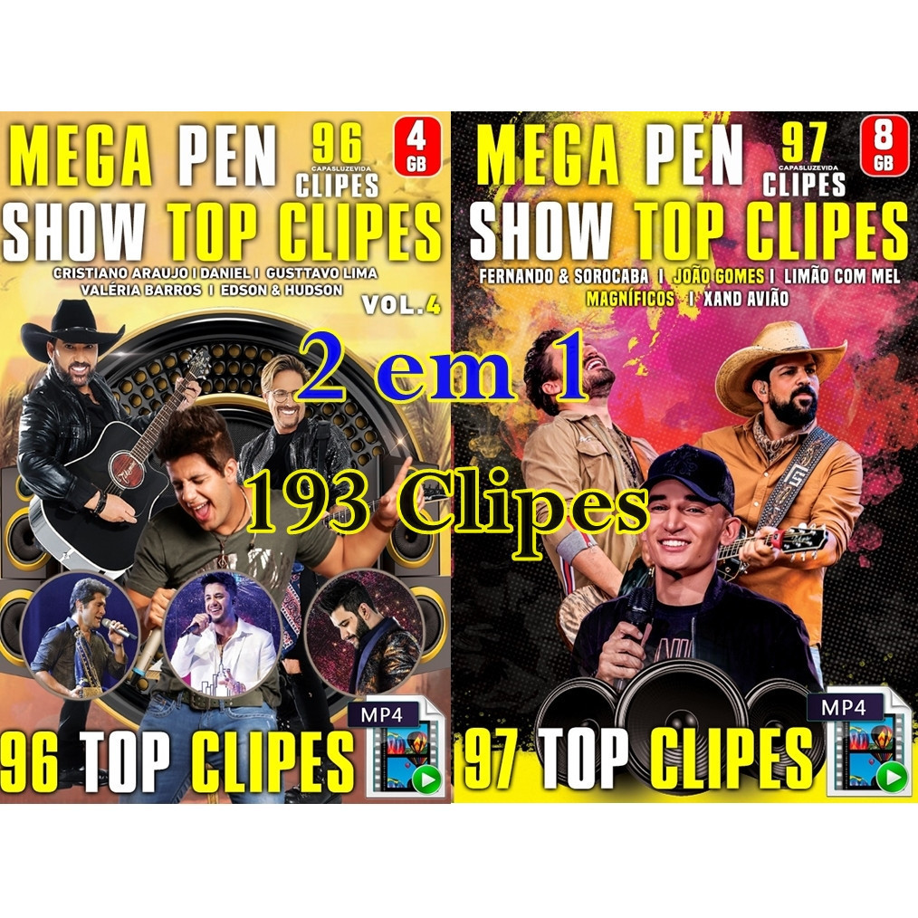 Mega Pen Drive 2 Em 1 É Show