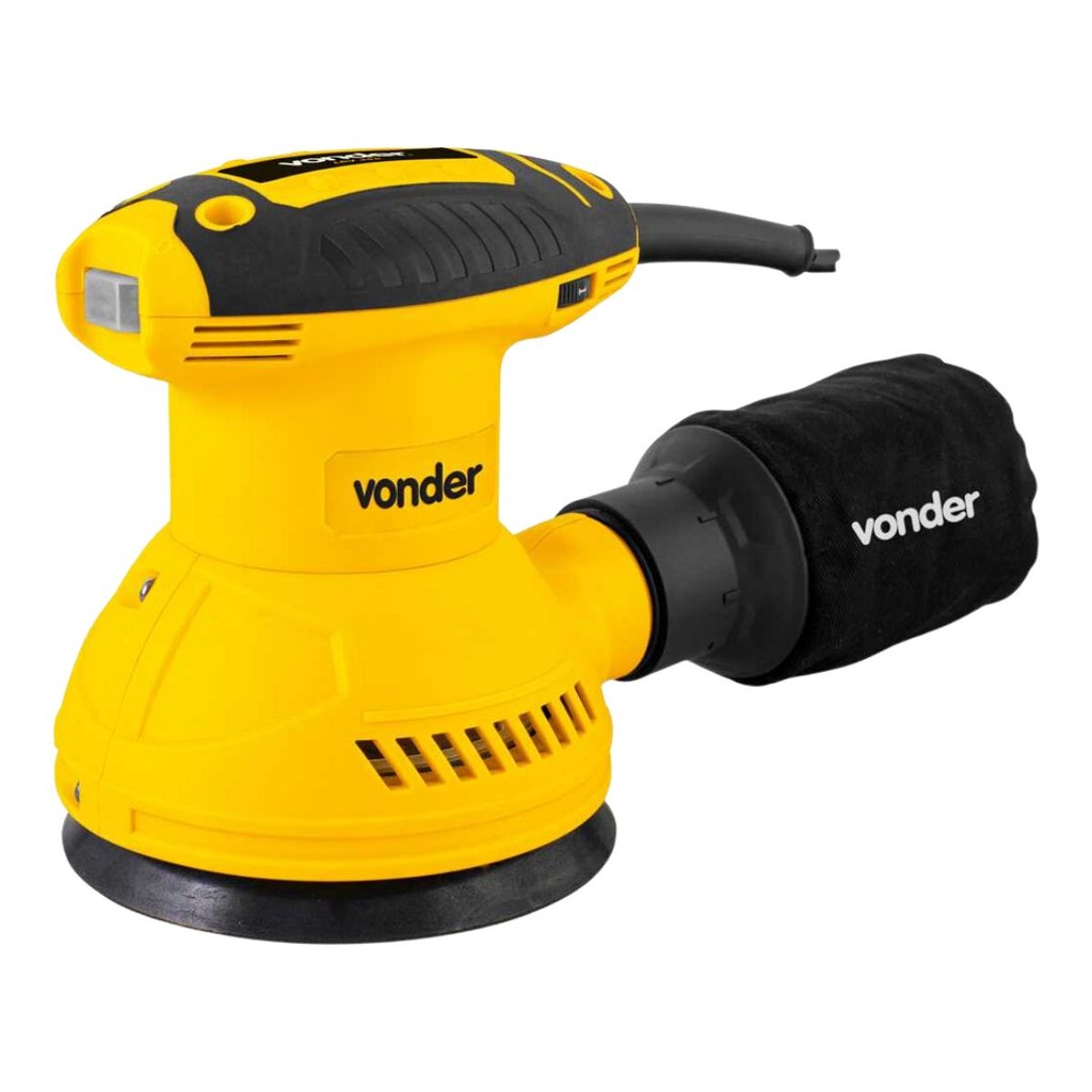 Lixadeira Roto Orbital 5" LRV355 VONDER Alta Performance Acabamento Profissional e Ergonômica