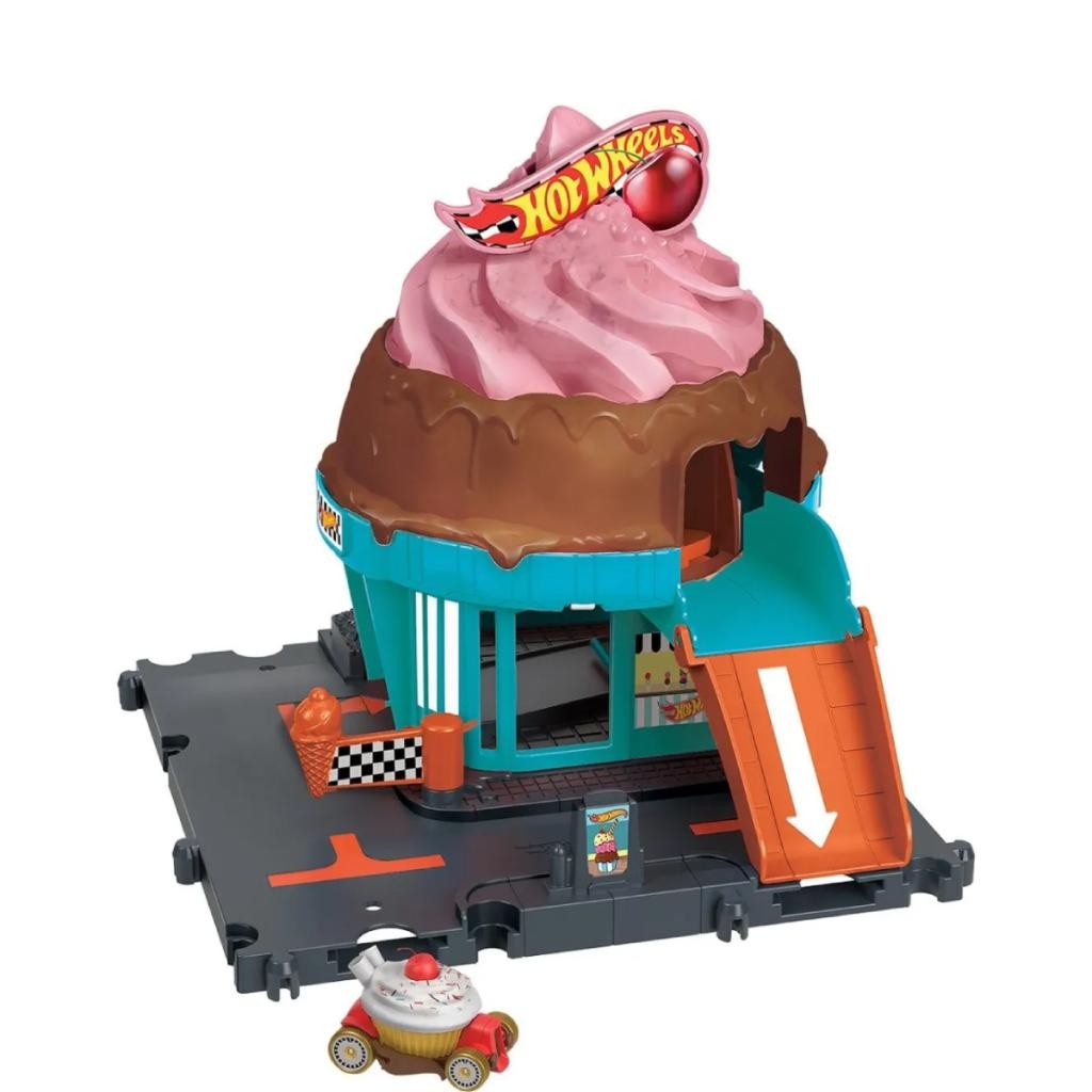 Pista  Hot Wheels City Sorveteria - MATTEL