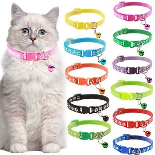 Coleira Teddy Ajustável Universal para Cães e Gatos com Sino
