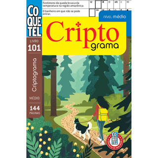 Livro Coquetel Criptograma 101 em Oferta na Shopee