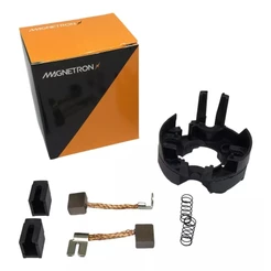 ESCOVA ARRANQUE YBR125 XTZ125 FACTOR125 XT225 COM SUPORTE MOLA MAGNETRON