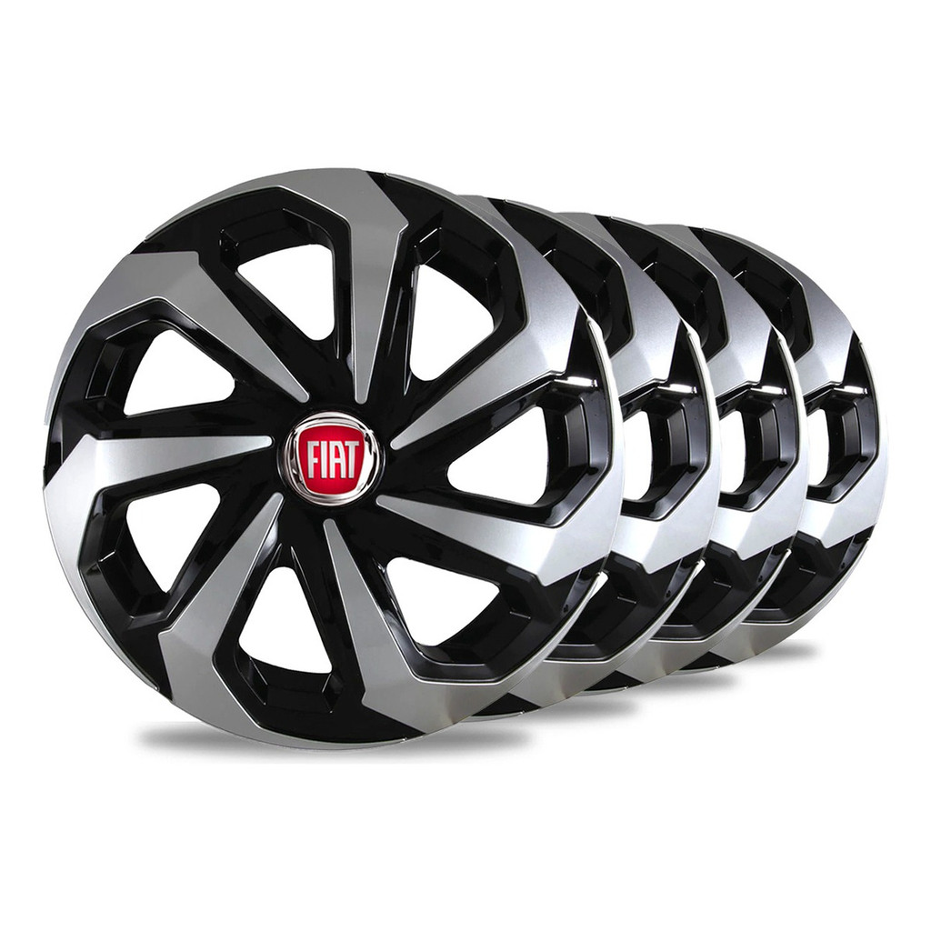 Calota Fiat Argo Preta - Comprar com Melhor Preço em Pneus e Rodas