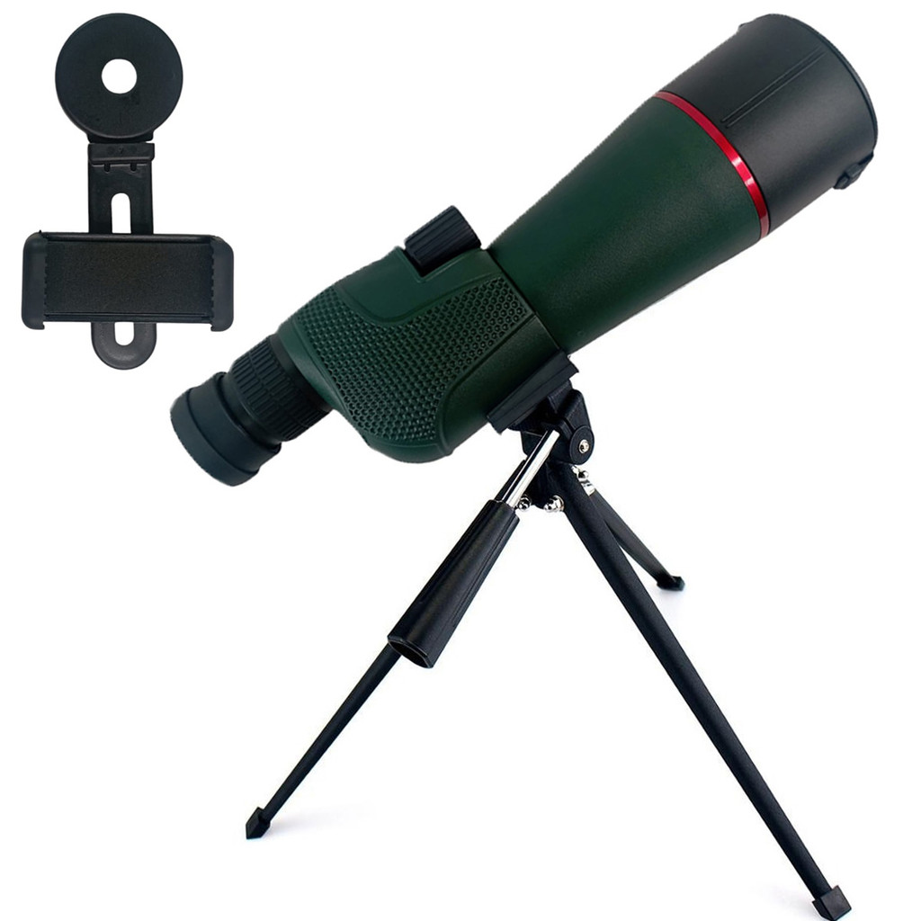 Luneta Telescopio Monocular Tripe Zoom Ajustavel Mira Alvo Caçada Camping Suporte Celular Astronomia Natureza Passaros