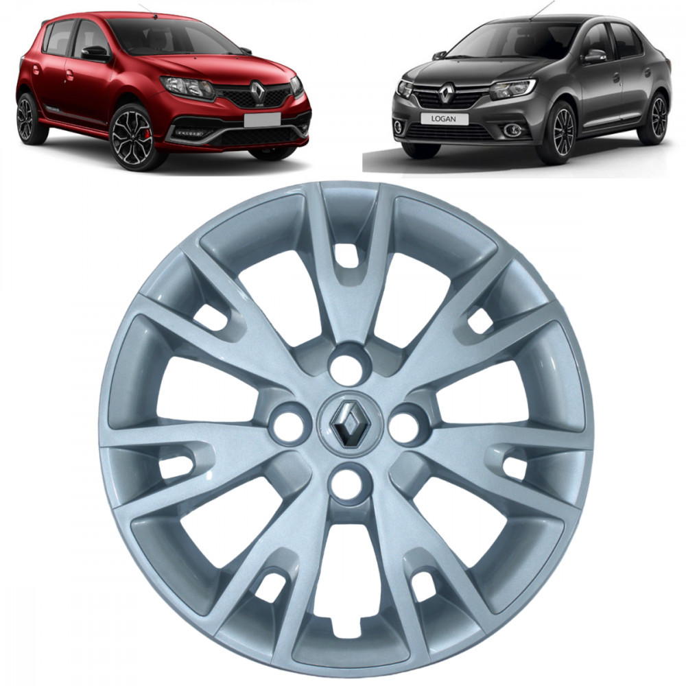 Calota aro 15 Renault Sandero Logan em Oferta na Shopee