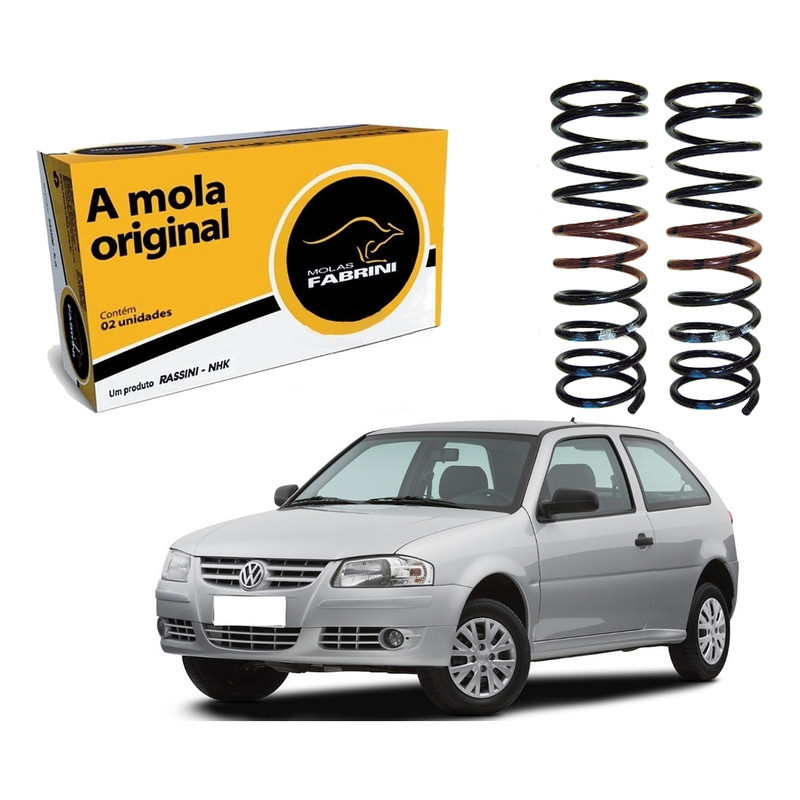 Par Molas Traseiras Gol G4 2p 1.0 2006 A 2014 em Oferta na Shopee