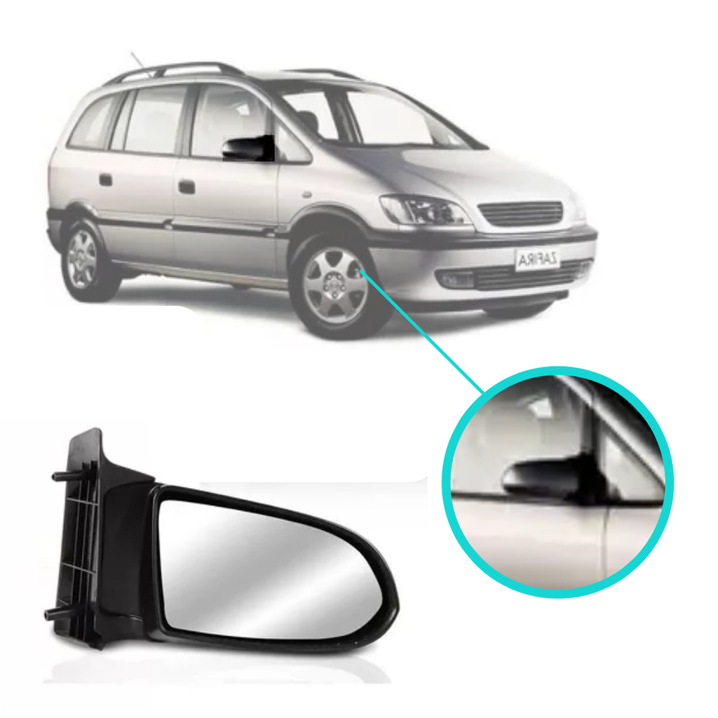 Retrovisor Direito Zafira 2001 2002 2003 2004 2005 2006