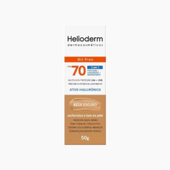 Protetor Solar Helioderm Facial Bege Escuro 4.0 50g FPS70 - Kley Hertz