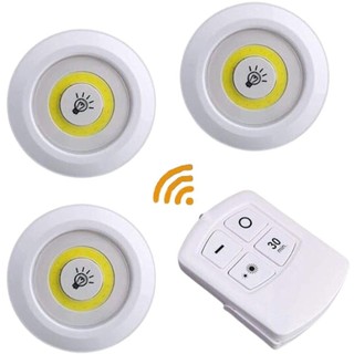 Kit 3 Lâmpadas Luminária Led Controle Sem Fio em Oferta na Shopee