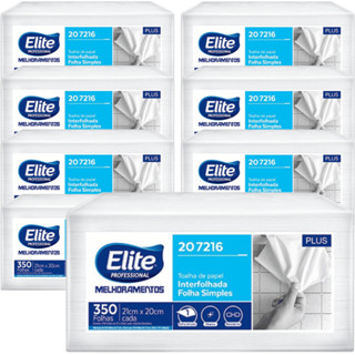 Papel Toalha Interfolha Folha Simples Elite Plus 2800 Fls 21X20cm 8 Pacotes de 350 Folhas Cada Toalha Papel Interfolha em Oferta na Shopee