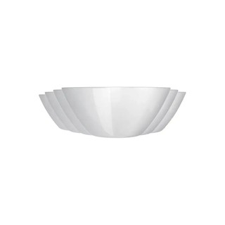 Saladeiras em Vidro Branco Nadir Opaline 390ml com 6 peças em Oferta na Shopee