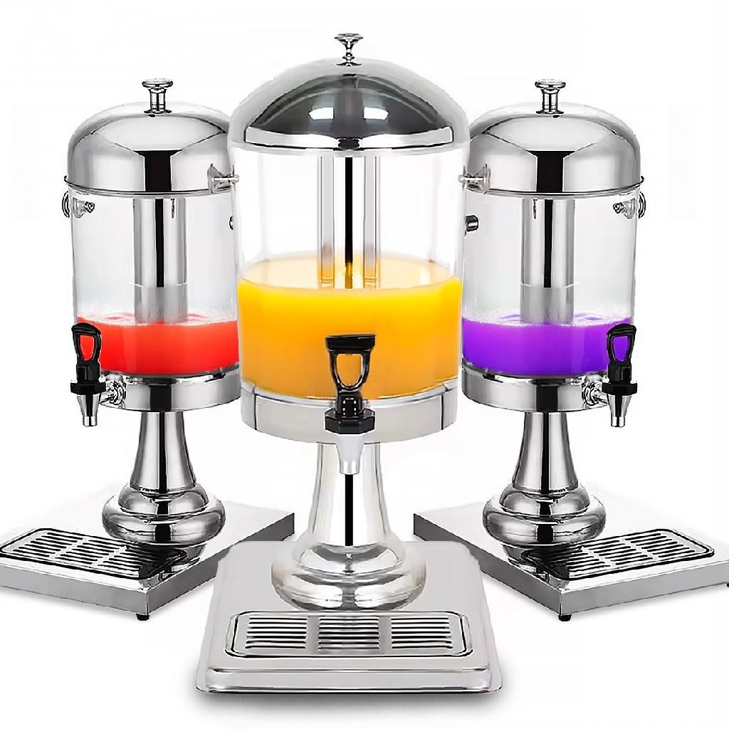 Suqueira Inox 8l Dispenser Para Suco Bebidas Profissional