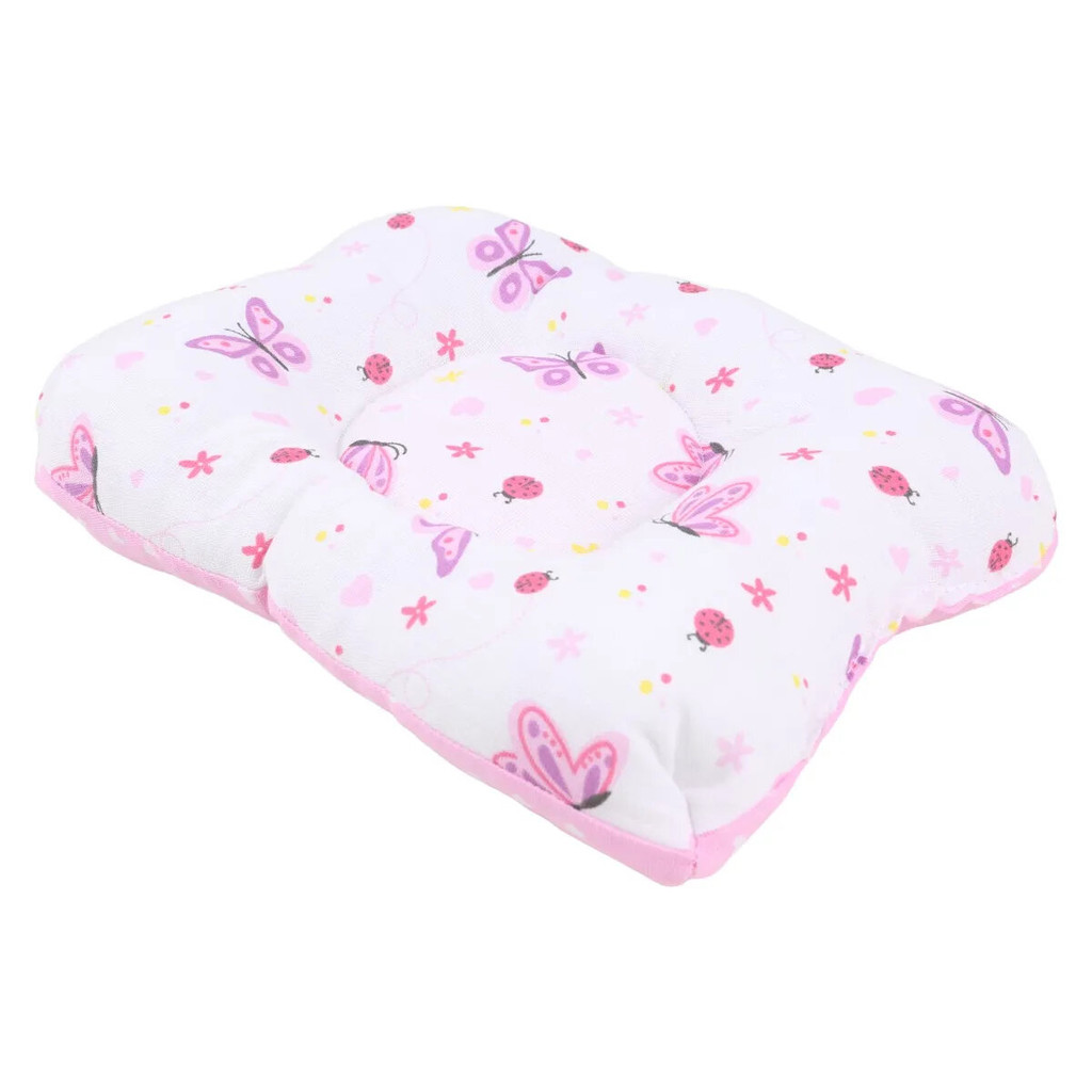 Travesseiro Bebê Anatômico Retangular  Estampa Borboleta em Oferta na Shopee