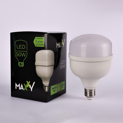 Lampada Led Bulbo A100 Maxxy 50W Bivolt 6500K