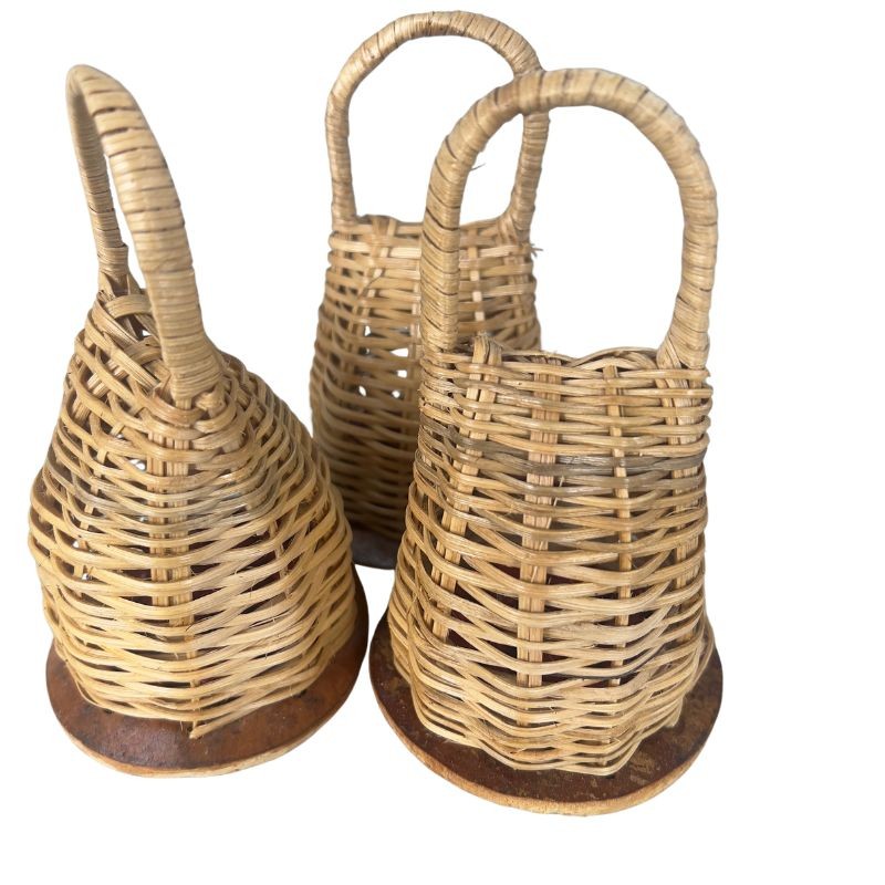 Kit com 03 Caxixi para Berimbau, Capoeira e percussão