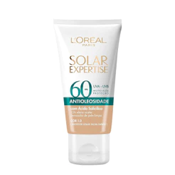 L'Oréal Paris Solar Expertise Antioleosidade FPS60 Cor 1.0 - Protetor Solar Facial 40g